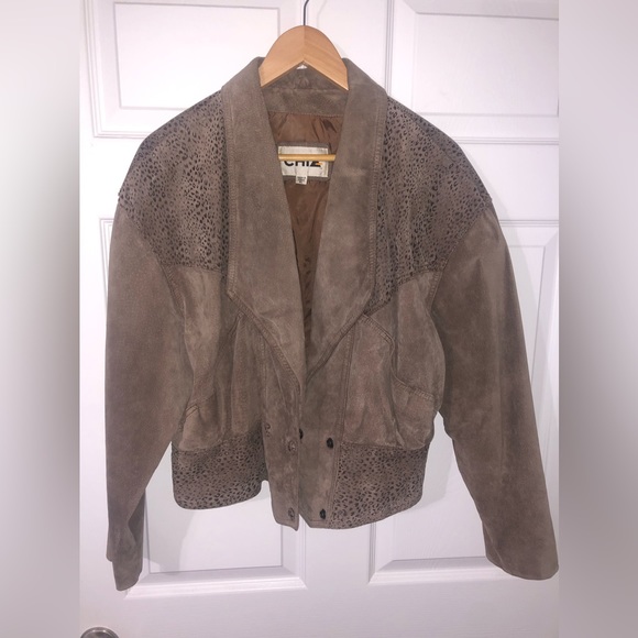 Vintage Western Leather Jacket - Picture 4 of 6